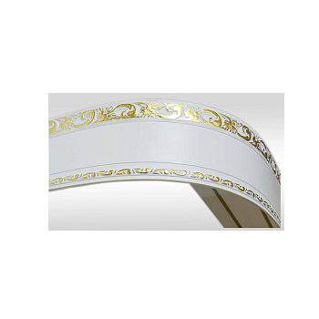 Карнизы "Ажур" (ширина 68мм) 3-х рядные