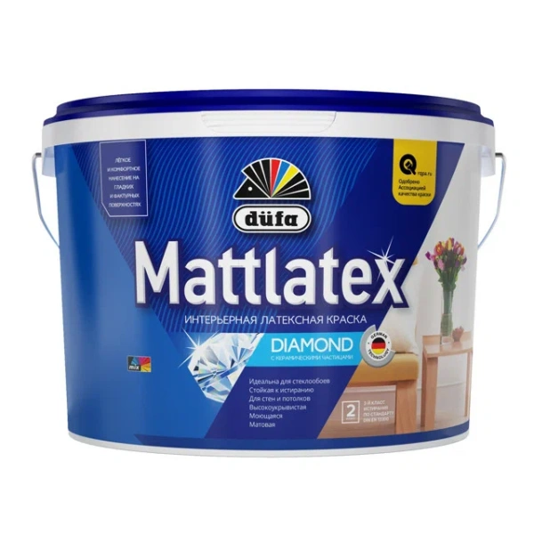Краска В/Д "Dufa  MATTLATEX RD100   0,9л 