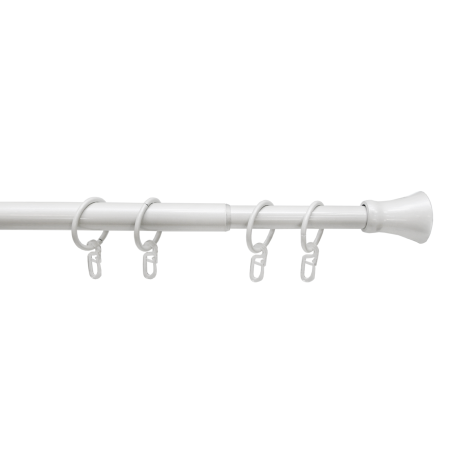 Телескоп.однорядн.карниз, Наконечник Гиро, Жемчуг, 16/19мм ,160-320см,