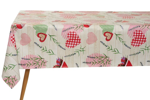 Клеенка ПВХ на нетканной основе Dekorelle Jakline 713, разм. 1,4x20м