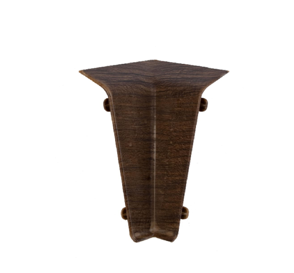 Угол внутренний к плинтусу  TERA Дуб корфу  72мм (2шт)