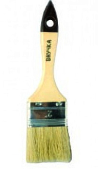 Кисть плоская "Малярная сказка" натур. светлая щетина