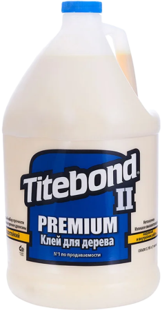 Клей для дерева TITEBOND 5006 влагостойкий, II Premium Wood Glue, 3,785 л ПОД ЗАКАЗ