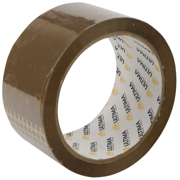 Клейкая лента Ultima упаковочная коричневая 50мм*57м (36)