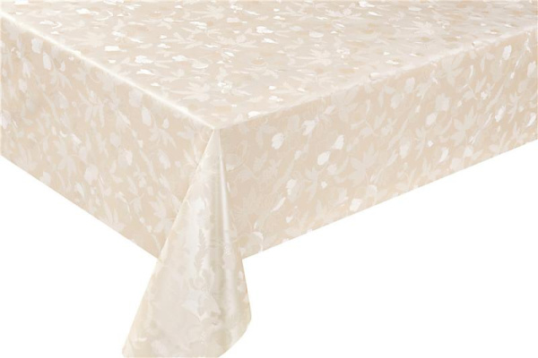 Клеенка BOGEMA ZG-8399M шелкография на тканевой основе шампань1,37м*0,28мм*20м