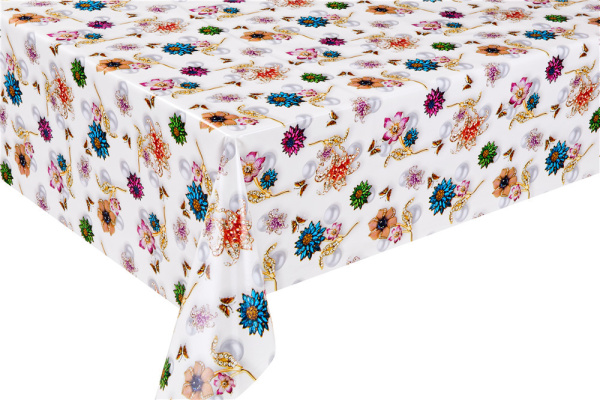 Клеенка DIAMOND TD-3562A на тканевой основе 3D 1.37м*0.28мм*20м