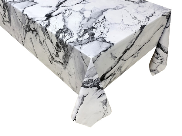 Клеенка ПВХ на тканевой основе Dekorelle Laura 001, разм. 1,4х20м