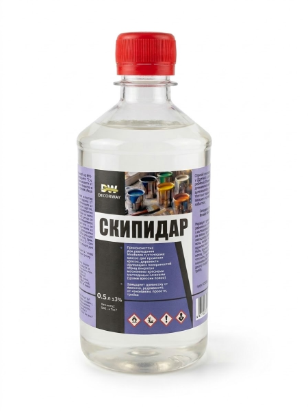Скипидар "DECORWAY"  0,5л (25)