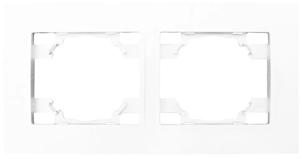 Рамка 2-х местная гориз бел TANGO HOUSE СП (1/15/300)