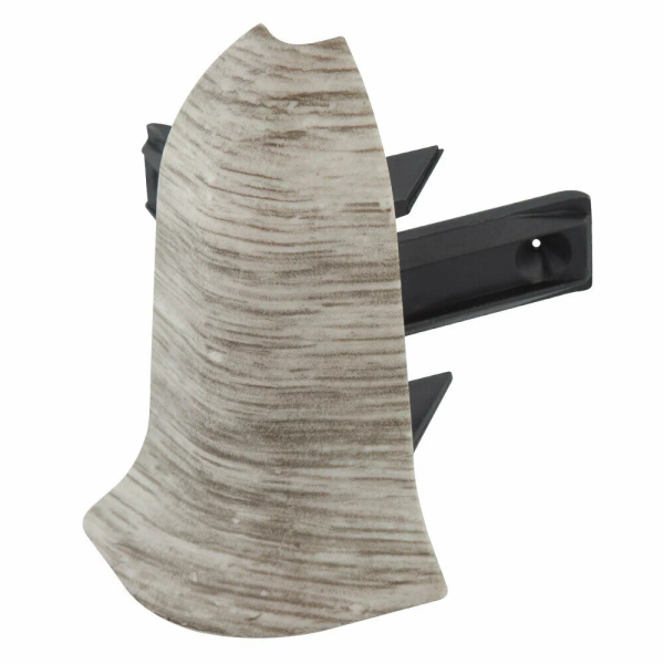 Угол наружный к плинтусу "WIMAR" 58мм Дуб альба (25)