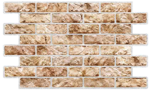 Фартук-панно "Камень Хеврон" 992х596мм (5) N