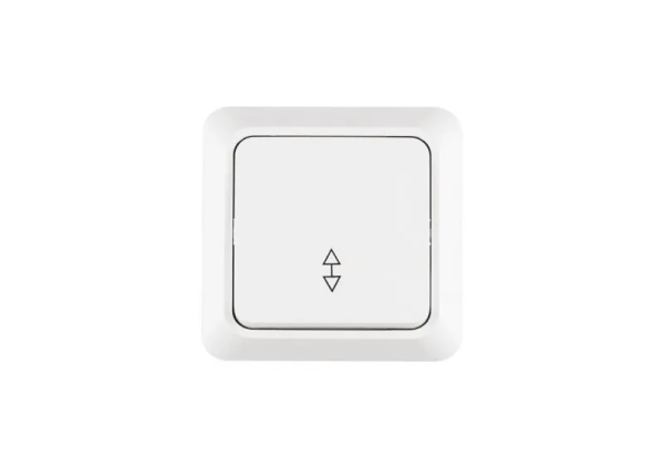 Выключатель 1кл проходной, белый ОП 10А, 250В,TANGO (1/10/200)