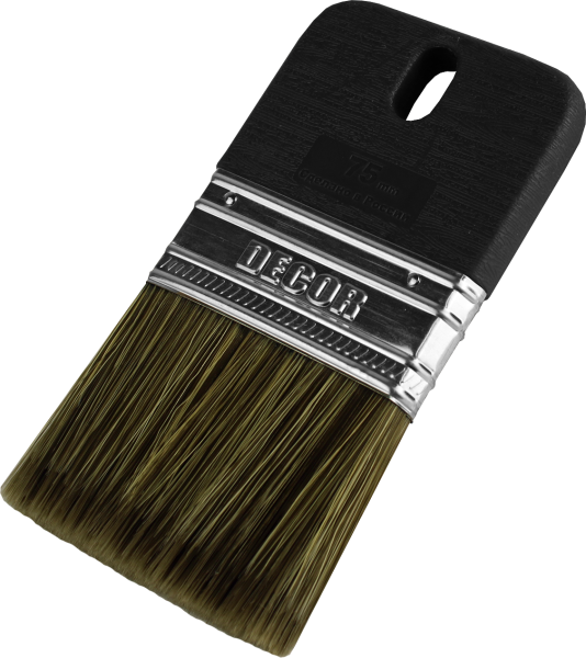 Кисть декоративная "DECOR" темн. ворс  75мм (6/60/300)
