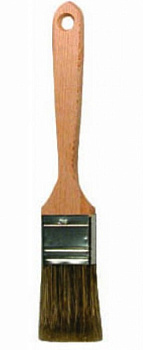 Кисть плоская смешанная щетина "Orel", дер. ручка - "Профи", для ВД и лаков