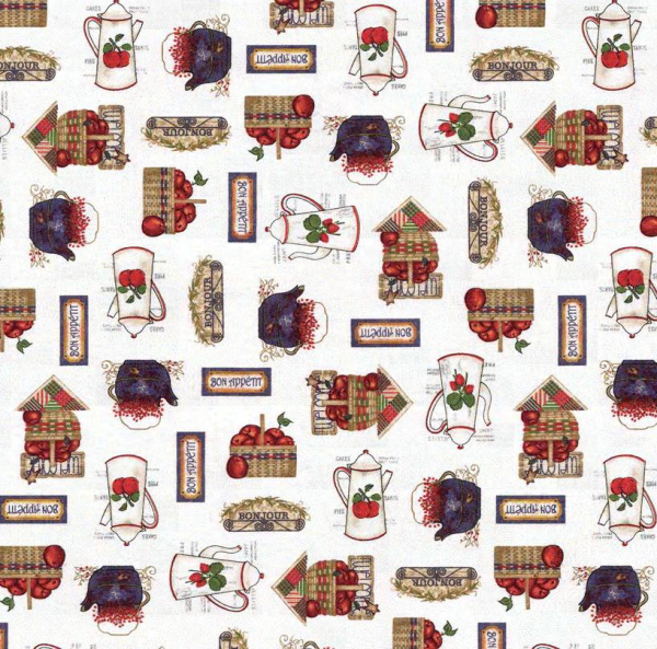 Клеенка MARSELLA A_25 на тканевой основе  1.40м*20м