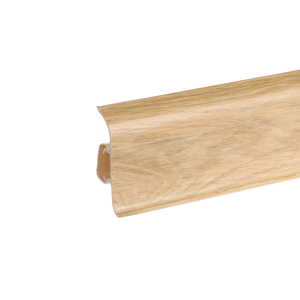 Плинтус напольный с кабель-каналом "WIMAR" №810 Дуб гроссо 58мм (40)