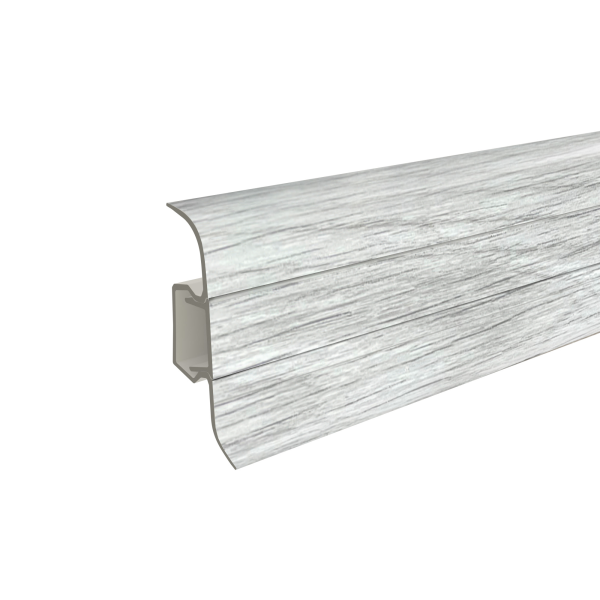 Плинтус с кабель-каналом Technical береза Т20 2,5м (40)