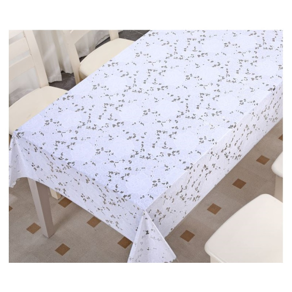Клеенка EASY LACE IL-10053(WhBI) (a) ажурная ПВХ 1,32*22м