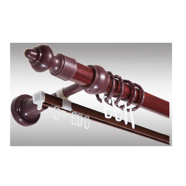 Карниз "Кантри" 3,0м Махагон МК составной