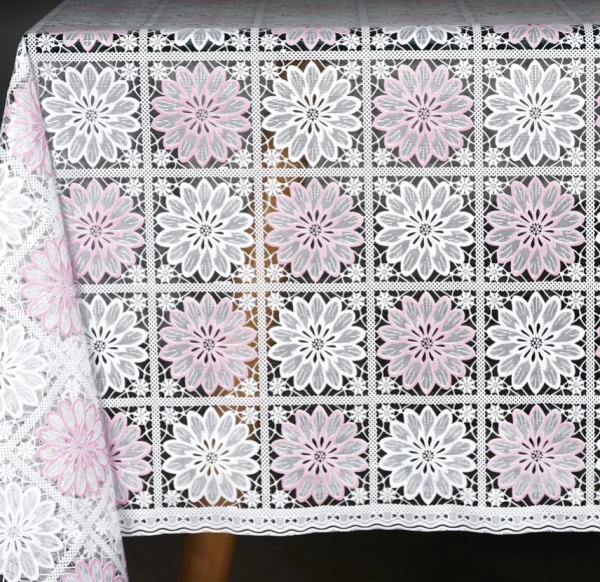 Клеенка ажурная Dekorelle Lace 125, разм. 1,32х20м