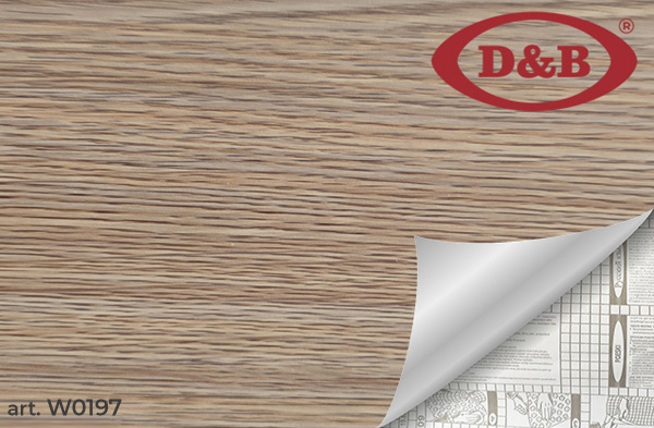 0197W Пленка  самокл. D&B  0.90*8м    дерево светлое /6