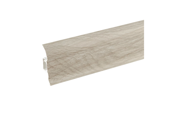 Плинтус напольный с кабель-каналом "WIMAR" №836 Дуб веронский 58мм (40)
