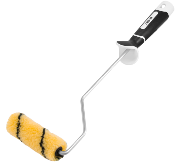 Мини-валик, полиакрил тигр 100мм, удлиненная 2К ручка, "B.W. mini"