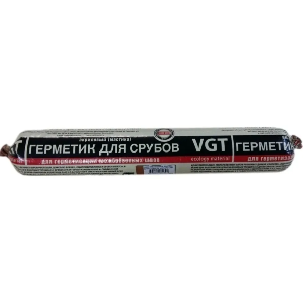 Герметик акриловый ВГТ для срубов сосна, 0,9кг (9)