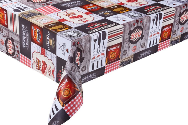 Клеенка PRINT SY-2043С-8057 на тканевой основе1,37м*0,28мм*20м