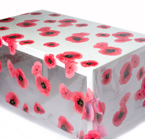 Клеенка ПВХ  без основы Dekorelle Nicole 031, разм. 1,37х20м