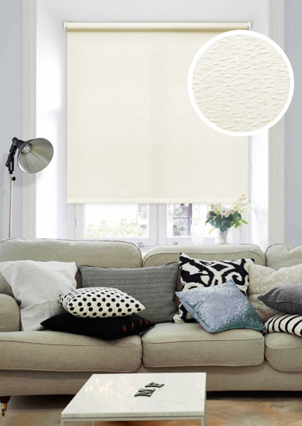 Мини Ролета  Морзе  цвет экрю  90*160 Р