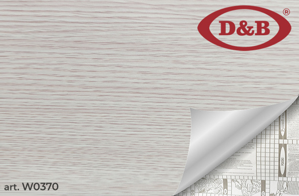 0370W Пленка  самокл. D&B  0.90*2м дерево кремовое /1