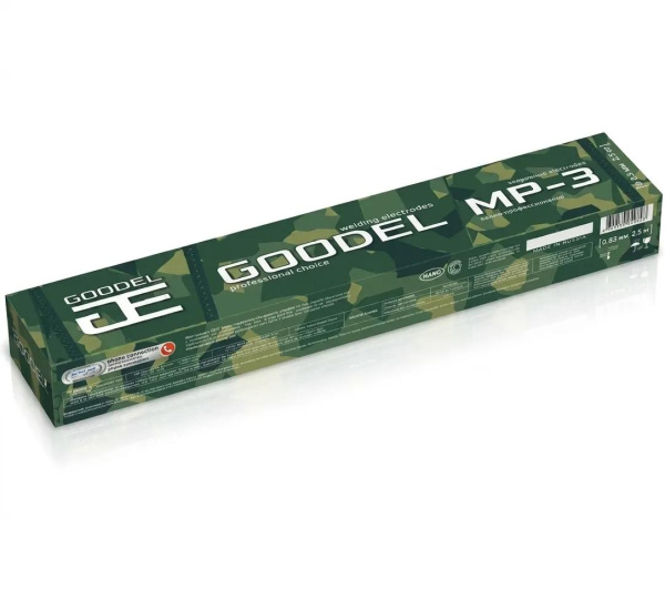 Электроды сварочные "GOODEL" МР-2,5*350 (2,5кг) Воронеж  (зеленые)  (10)