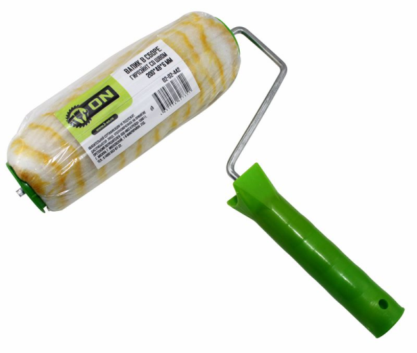 ON Валик в сборе ГИРПЭЙНТ СО ШВОМ (иск.мех, ворс 14 мм) 250*48*6 мм