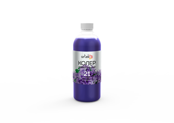 Паста колеровочная универсальная фиолетовый    №21    "АРТЭКО" 0,5кг