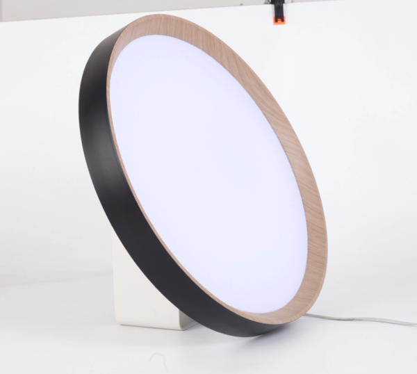 Светильник LED настенно-полоточ. "ДИАДА ДУБ/ЧЕР" 80Вт НББД-RC-P-1 (480*70, осн. 450мм) С ИК ДУ TANGO