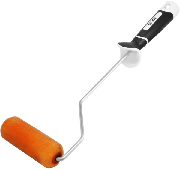 Мини-валик 2К 100мм, d15мм, бюгель 6мм, флок ССС