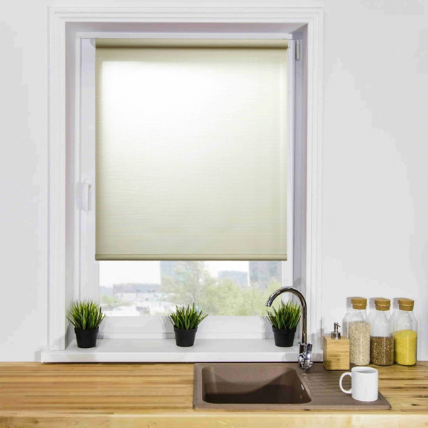 Мини Ролета Камелия LM 49-01  67*160 (топленое молоко)