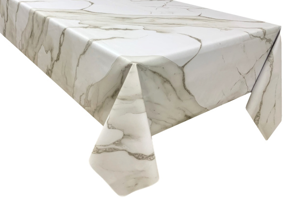 Клеенка ПВХ на тканевой основе Dekorelle Laura 002, разм. 1,4х20м