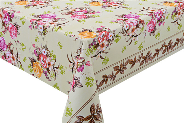 Клеенка PRINT SY-1123C-8057 на тканевой основе1,37м*0,28мм*20м