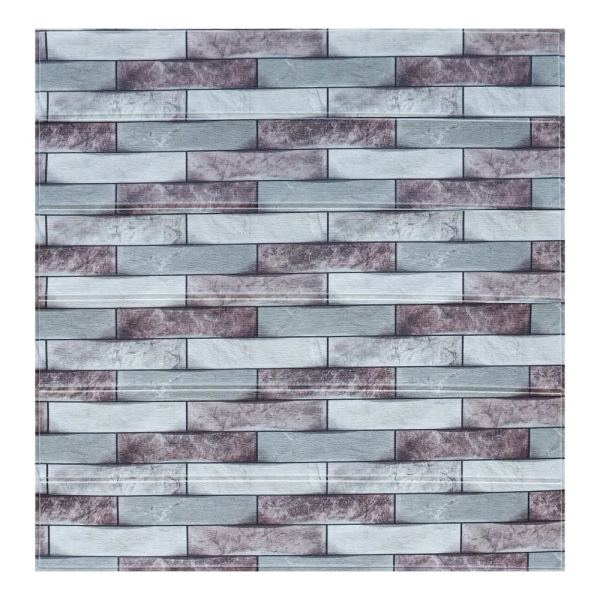 Панель самоклеящаяся 3D вспененная "Кирпич мозаичный" 770х700мм (30) ССС