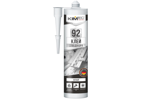 Клей "KIM TEC" 92 декор белый 280мл