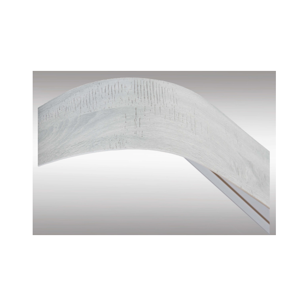 Карниз "Дубы" Дуб перламутр 2,4м (ширина 7см) МК