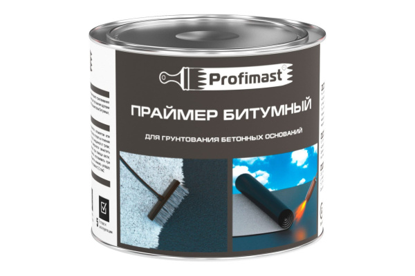 Праймер битумный PROFIMAST  5л/4,5кг/металл  (4)