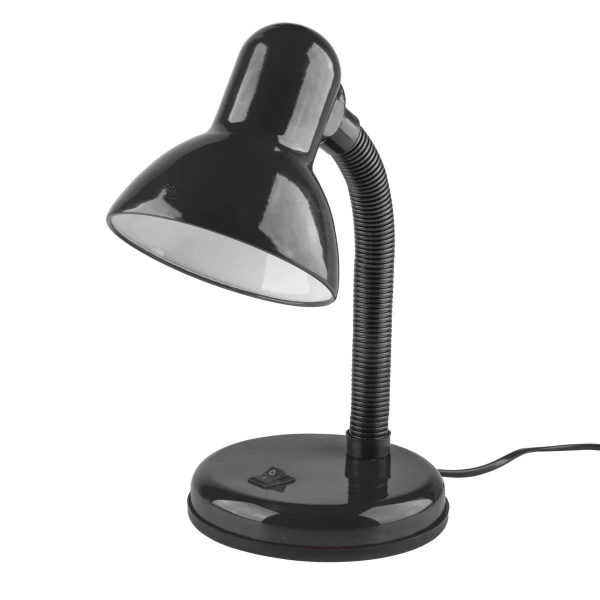 Светильник настольный на основании DL-1-60W-E27, черный Включай