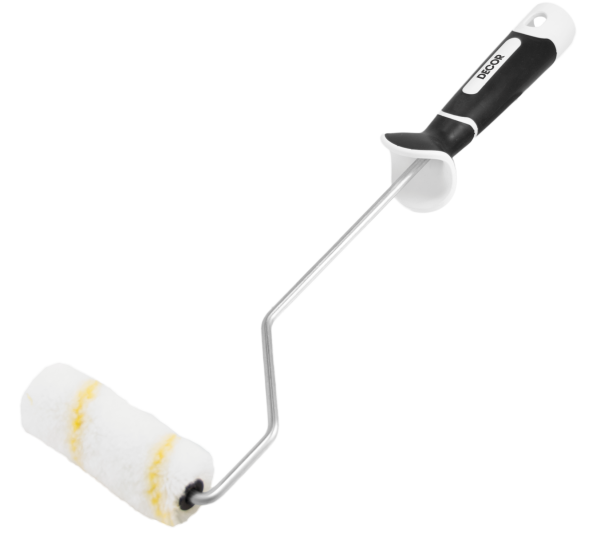 Мини-валик, полиамид 100мм, удлиненная 2К ручка, "B.W. mini" ССС