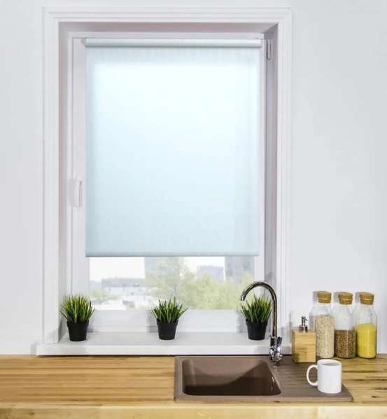 Мини Ролета Инфинити  LM 41-01  61*160 (белый) Р  ВЫВЕДЕНА