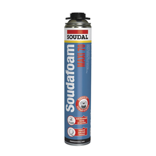 Пена монтажная "SOUDAL" MAXI 70 профессиональная 870мл (12)