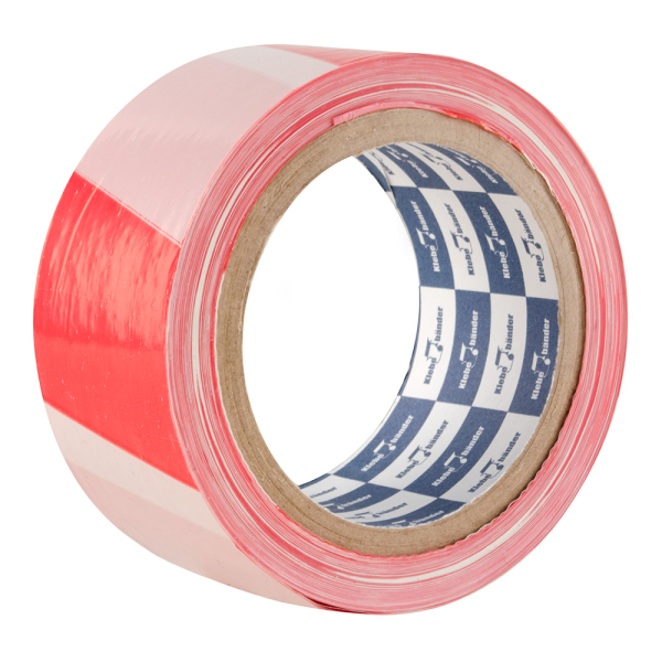 Лента 509 для ограждений 50мм бело-красная неклейкая Klebebander без и/у 90 метров (8) ССС