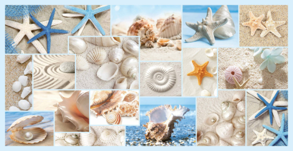 Панель ПВХ "Пляж" мозайка 480х955мм (10)